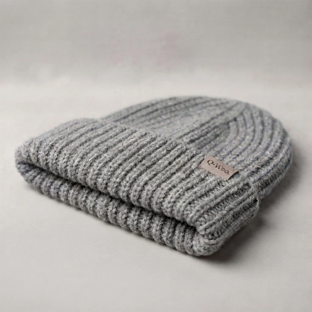 Ribbed Knit Beanie