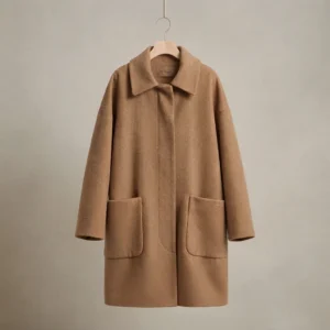 Wool Blend Oversized Coat